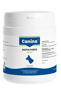 Canina Biotin forte prášek 500g