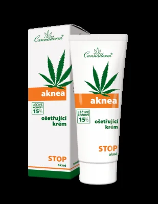 Cannaderm Aknea ošetřující krém 75g