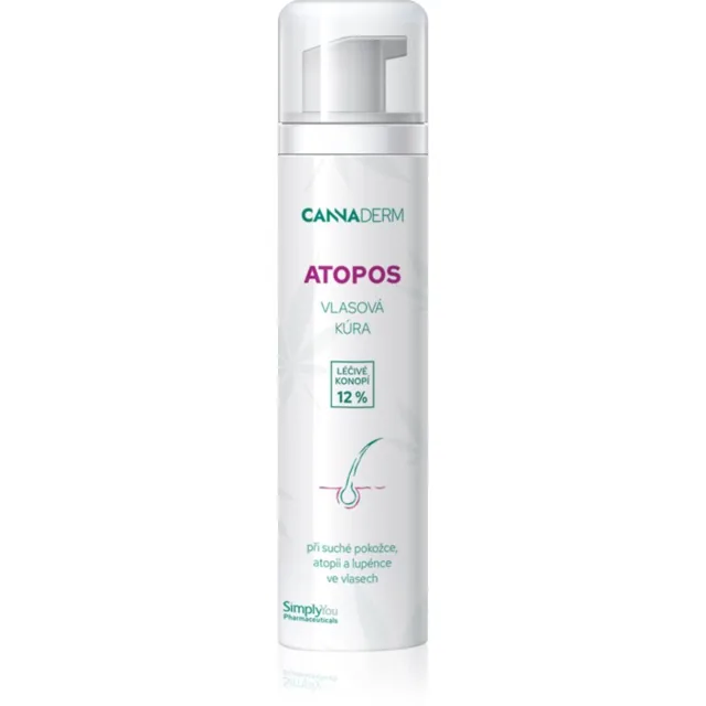 Cannaderm Atopos Sensitive scalp treament intenzivní kúra pro podrážděnou pokožku hlavy 100 ml