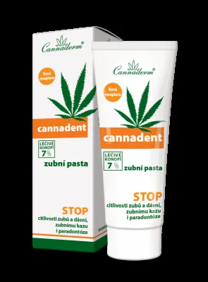 Cannaderm Cannadent zubní pasta NEW 75g