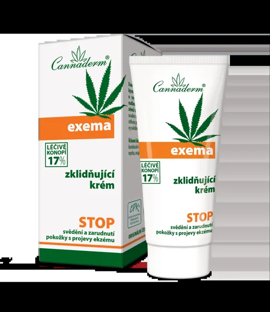 Cannaderm Exema zklidňující krém přípravek na ekzémy 50 g