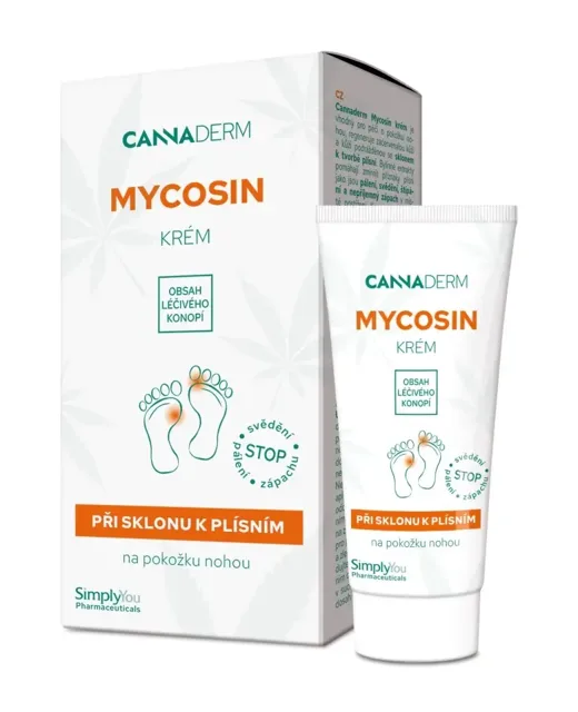Cannaderm Mycosin krém proti plísním 30 g