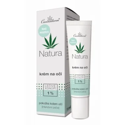 Cannaderm Natura krém na oči 15ml