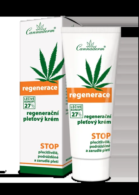 Cannaderm Regenerace ošetřující krém 75 g