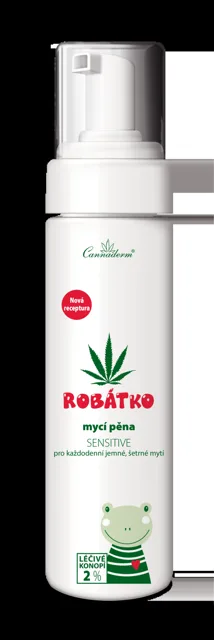 Cannaderm Robátko mycí pěna 250 ml