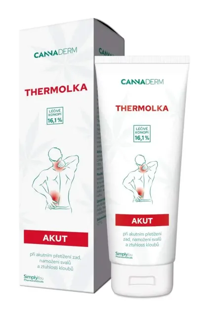 CANNADERM Thermolka AKUT Hřejivé mazání 125 ml
