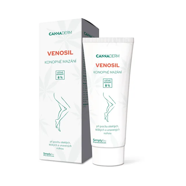 CANNADERM Venosil Konopné mazání 100 ml