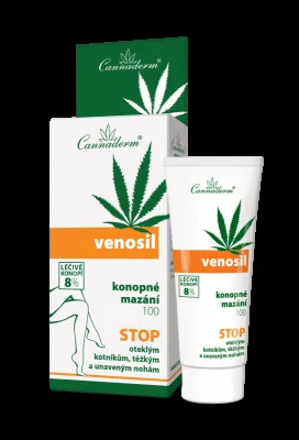 Cannaderm Venosil konopné mazání 100ml