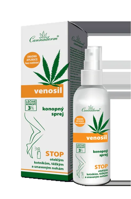 Cannaderm Venosil konopný sprej 150ml