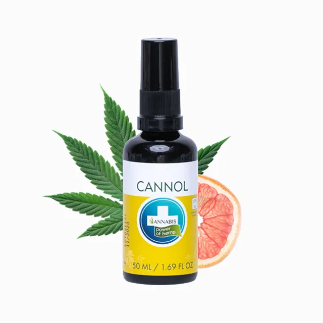 CANNOL BIO konopný olej na celé tělo - 50 ml - Annabis