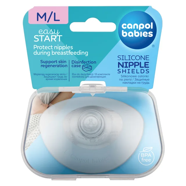 CANPOL BABIES Chránič prsní bradavky Premium 2 ks M-L