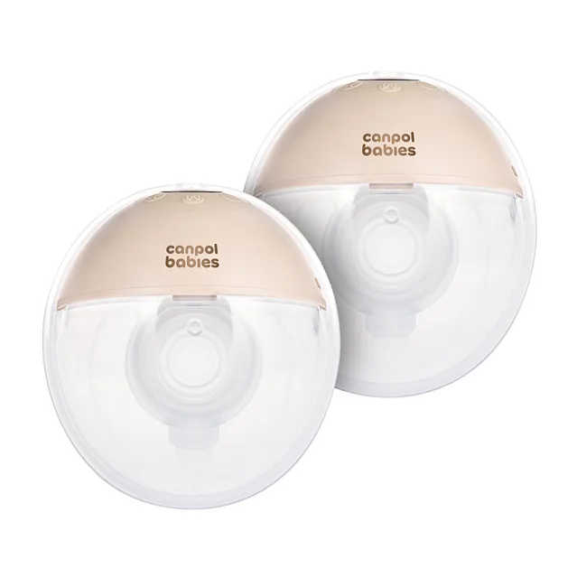 CANPOL BABIES Dvojitá elektrická odsávačka mléka Hands-Free 2.0