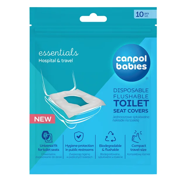 Canpol babies Hygienické jednorázové WC podložky 10 ks