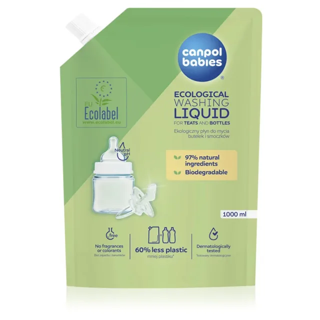 CANPOL BABIES Náhradní náplň prostředek na kojenecké lahve 1000 ml