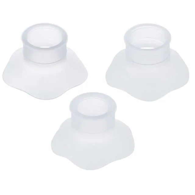 Canpol babies SmartSense náhradní silikonové vložky k odsávačce mateřského mléka 17/19/21mm 3 ks