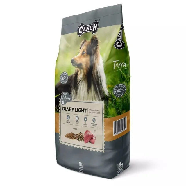 CANUN Terra Diary Light 18 kg krmivo pro starší psy