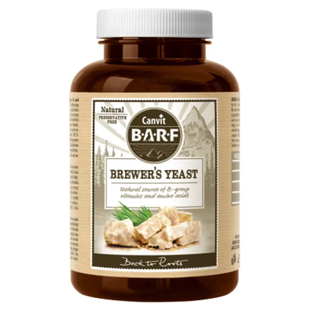 CANVIT BARF Brewer´s Yeast pivovarské kvasnice pro kočky a psy 180 g
