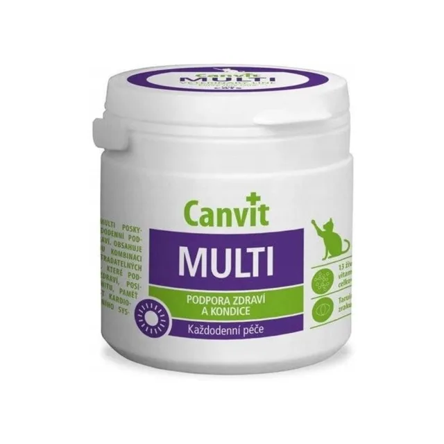 CANVIT Cat Multi 100g doplněk stravy podporující zdraví