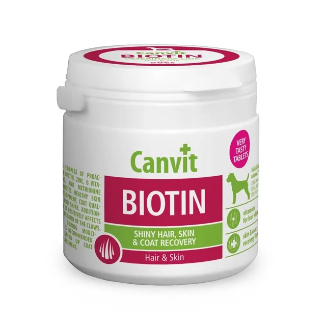 CANVIT Dog Biotin 230g doplněk stravy pro kůži a srst