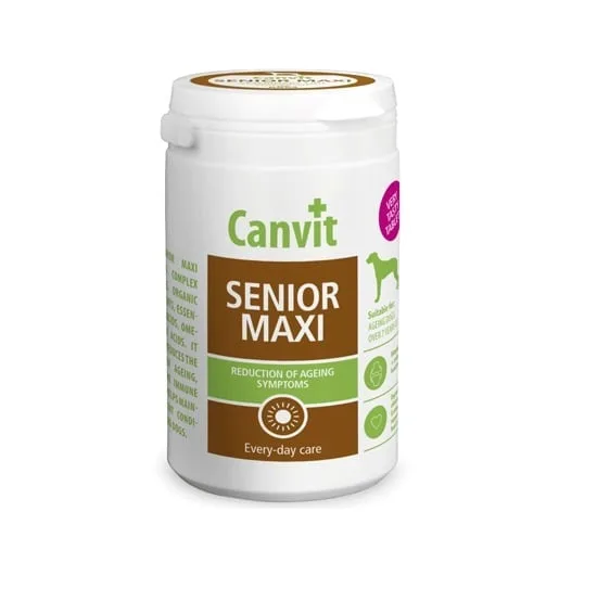 CANVIT Dog Senior Maxi 230 g vitamínový komplex pro starší psy velkých plemen