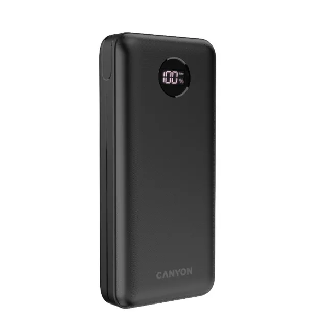 Canyon Powerbanka 20000mAh Li-poly, Input 5V/2A