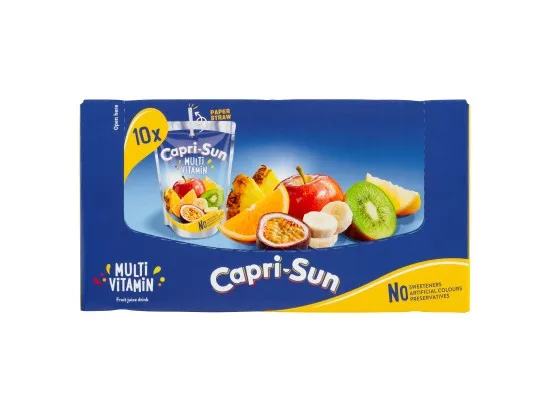 Capri-Sun Multivitamin nesycený nealkoholický ovocný nápoj 10 x 200 ml