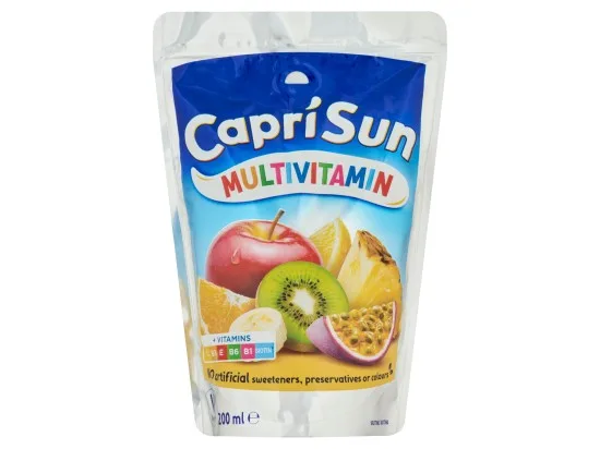 Capri-Sun Multivitamin nesycený nealkoholický ovocný nápoj 200 ml