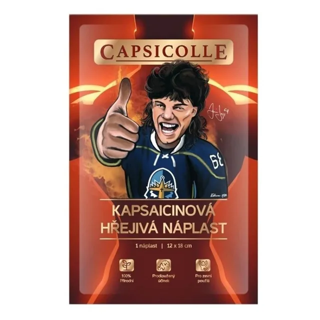 CAPSICOLLE Kapsaicinová hřejivá náplast 12x18 cm 1 kus
