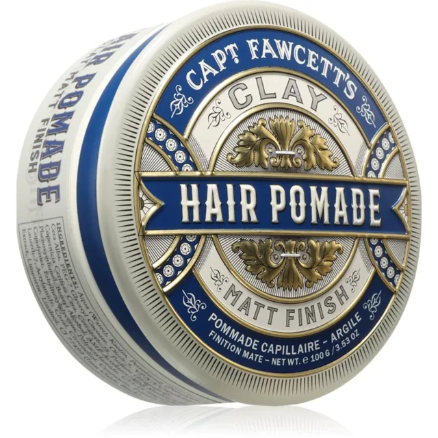 Captain Fawcett Clay Hair Pomade matující pomáda na vlasy pro muže 100 g