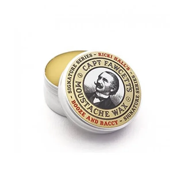 CAPTAIN FAWCETT Vosk na knír Ricki Hall`s Booze & Baccy 15 ml