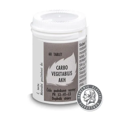 Carbo vegetabilis AKH tbl.60
