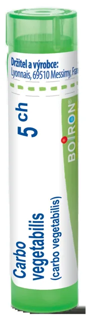 CARBO VEGETABILIS POR 5CH GRA 1X4G