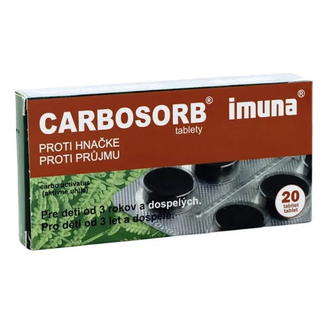CARBOSORB 320 mg 20 tablet