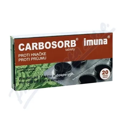 Carbosorb por.tbl.nob. 20x320mg