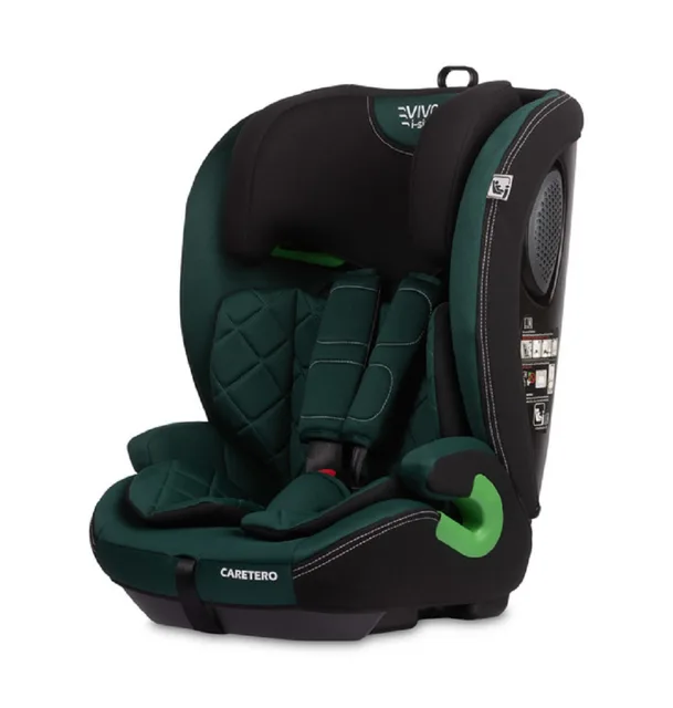 Caretero Autosedačka Vivo I Size, 76-150 - zelená