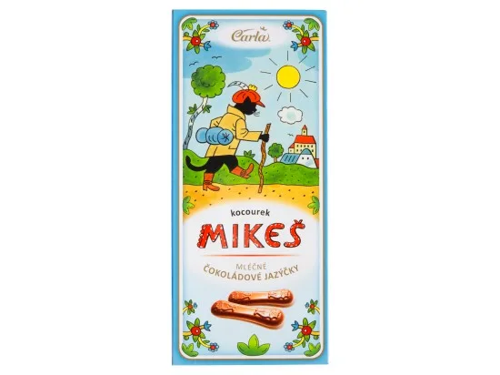 Carla Kocourek Mikeš mléčné čokoládové jazýčky 50 g