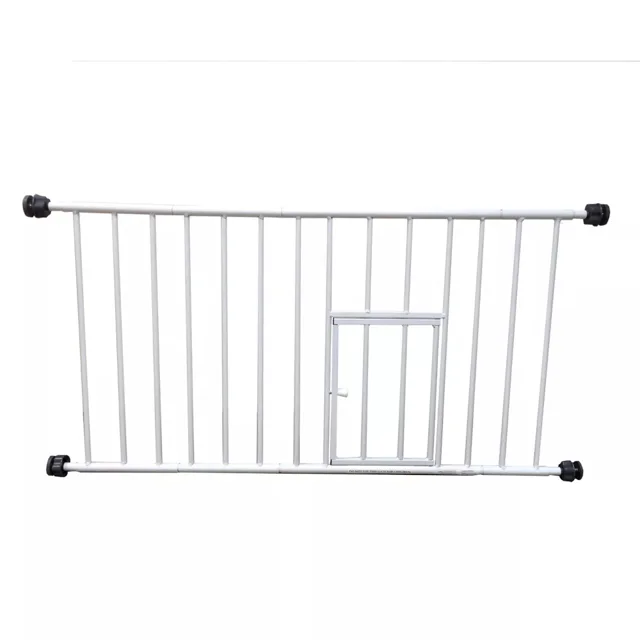 Carlson mini zábrana s dvířky pro malá zvířata - Š 45,7 - 78,74 cm x V 45,7 cm