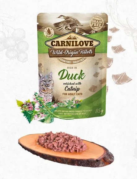 Carnilove Adult Duck With Catnip - 85g