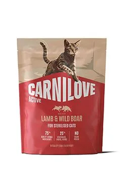Carnilove Cat Active Dry Lamb& Wild Sterilised adult ab 400g