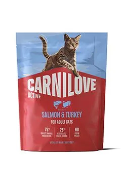 Carnilove Cat Active Dry Salmon&Turkey Adult Ab 400g