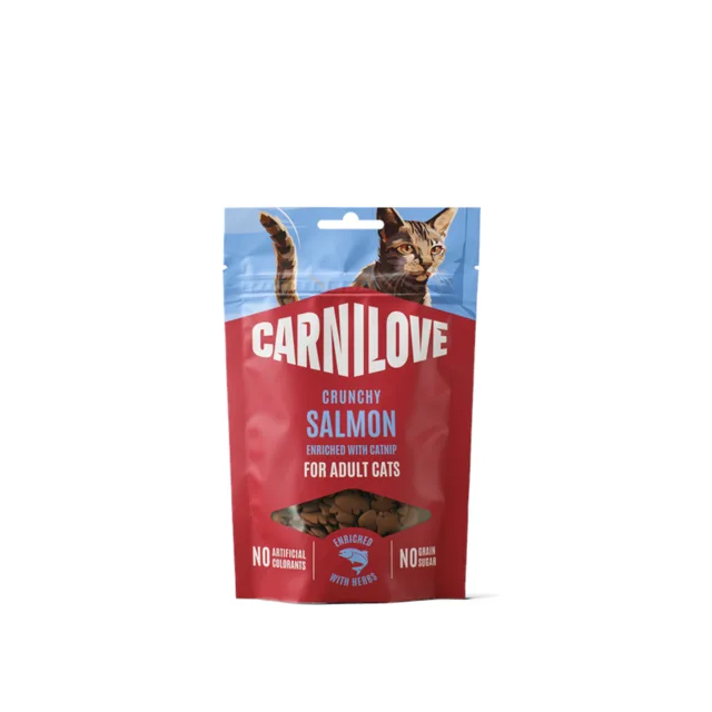 Carnilove Cat Crunchy Snack - kachna s malinami