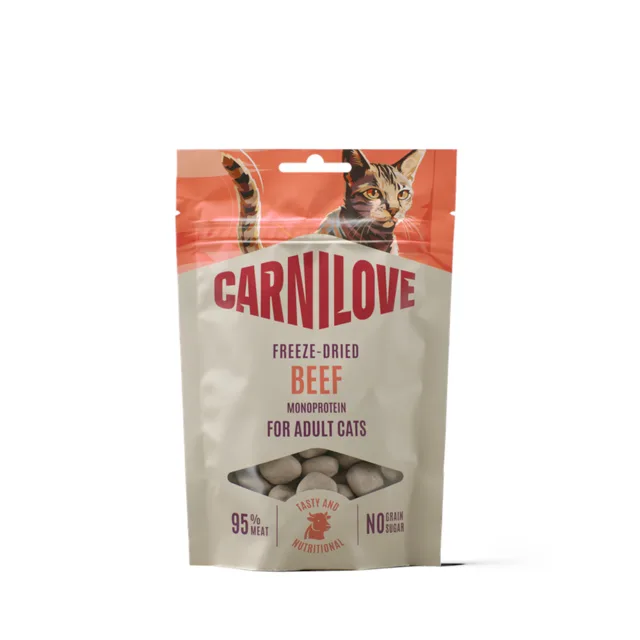 Carnilove Cat Freeze Dried - Výhodné balení: 4 x 40 g krocan