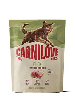 Carnilove Cat True Fresh Dry Duck Sterilised Adult AB 400g