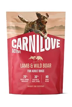 Carnilove Dog Active Dry Lamb&Wild Boar Adult Ab 1,5kg