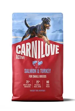 Carnilove Dog Active Dry Salmon&Turkey Adult Sb 4kg