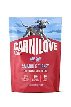 Carnilove Dog Active Dry Salmon&turkey Junior Lb 1,5kg