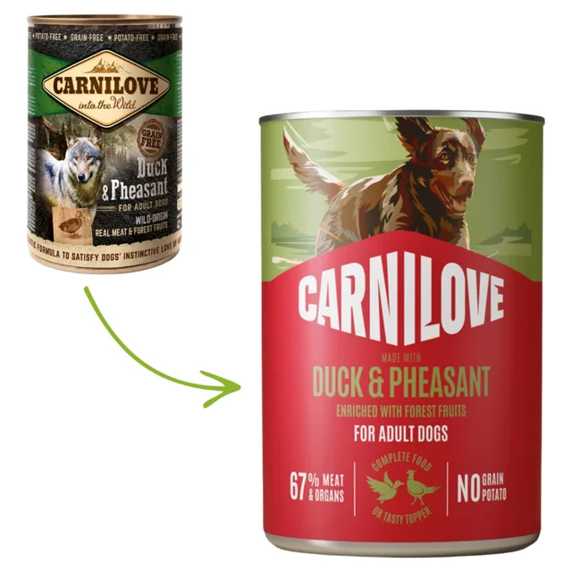 Carnilove Dog Adult Konz. Duck &amp; Pheasant - 400g