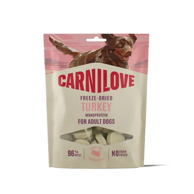Carnilove Dog Freeze Dried Snack - Výhodné balení: 4 x 60 g jehněčí