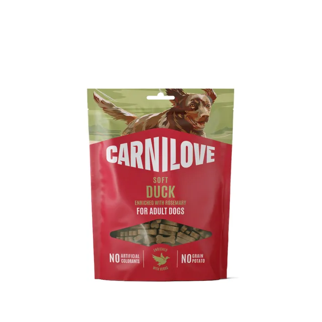 Carnilove Dog Soft Snack - Výhodné balení: 2 x 200 g křepelka s oreganem