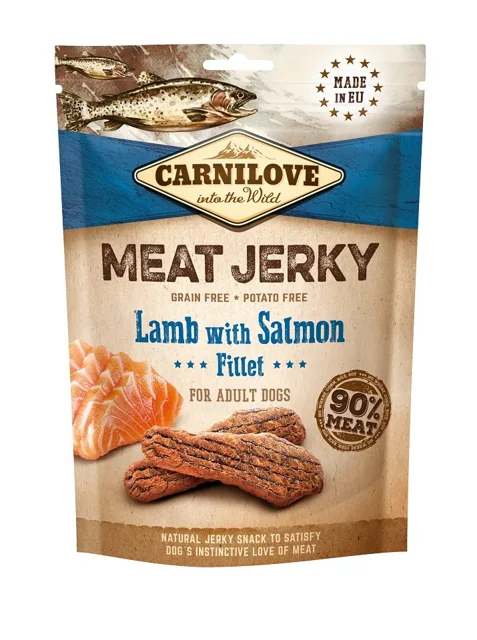 CARNILOVE Jerky Lamb with Salmon Fillet 100g